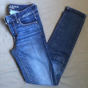 American Eagle, super stretch, skinny jeans